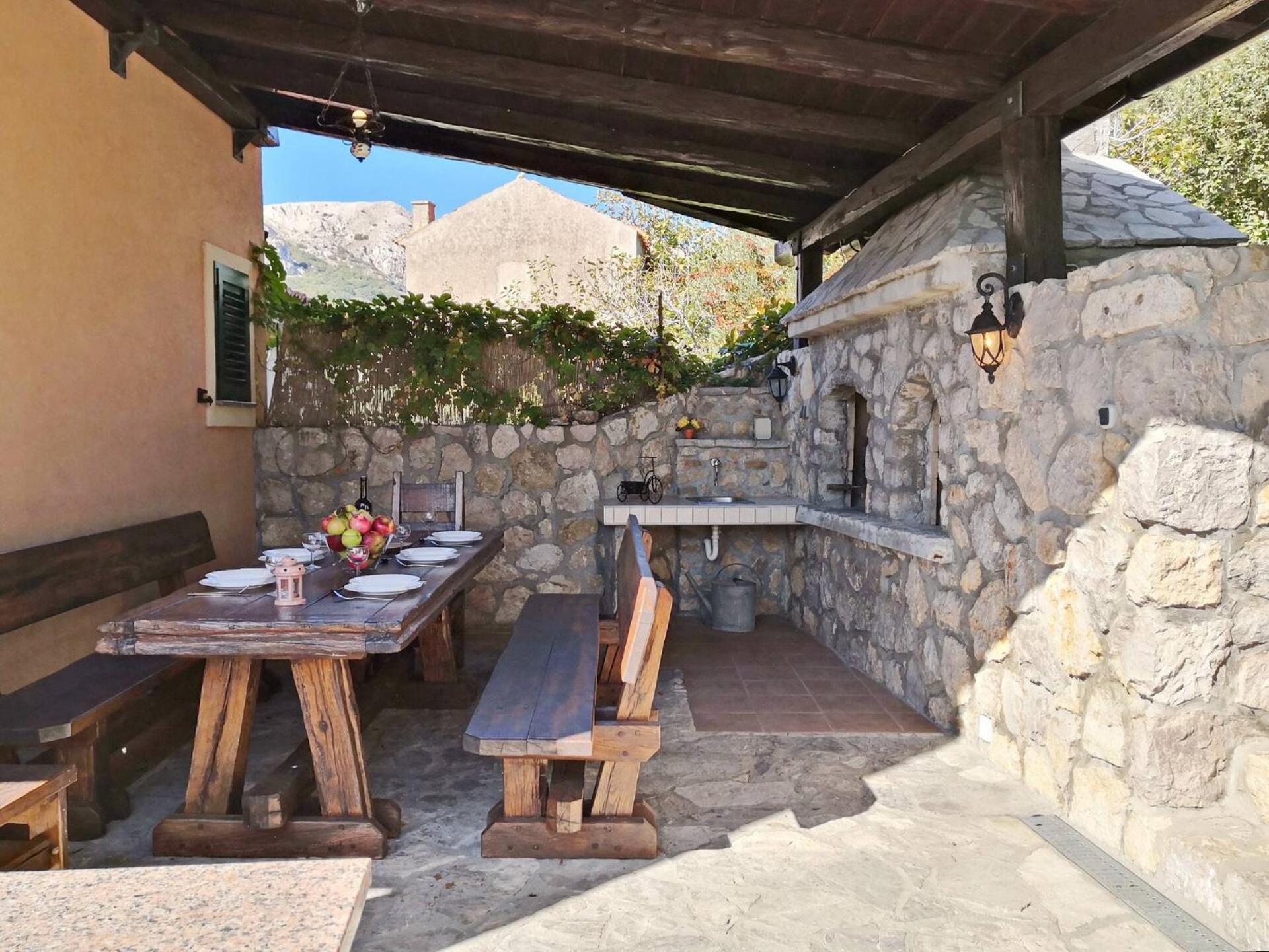Villa Katarinini Dvori Baška Eksteriør billede
